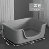 Bandeja para Gatos Extra Grande Extra Grande Abierta Semicerrada Inodoro Anti-Salpicaduras Gatito Caja de Arena para Gatos Suministros para Gatos