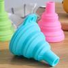 Funil Dispensador Dobrável, Funil Grande de Silicone para Óleo Alimentício, Funil Pequeno para Servir Vinho, Ferramenta de Silicone para Despejar Óleo, Funil de Plástico para Óleo