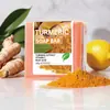 Comercio Exterior Transfronterizo Jabón Artesanal de Alta Venta Jabón Limpiador Jabón para Baño Aceite Esencial Jabón Pastel de Limón Cúrcuma Ácido Kojico Jabón Limpiador Venta al por Mayor