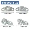 15647421, 15647422 Adequado para Chevrolet S10 1994-2004 Dobradiça Tampa Traseira Esquerda e Direita +4 Peças