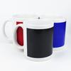 Suministro de fábrica taza local que cambia de color 7102 cerámica blanca taza para fotos sublimación por transferencia térmica taza