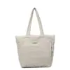 Bolsas para Mulheres 2025 Outono e Inverno Nova Bolsa Tote de Algodão de Grande Capacidade Estilo Coreano Simples Leve Bolsa de Ombro