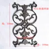 Acessórios para Corrimão de Grade de Ferro Forjado Coleção de Acessórios para Portão de Ferro Forjado Acessórios de Flor de Ferro Forjado Decoração de Portão de Pátio Ferro Fundido