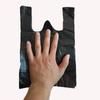 Bolsa de basura pequeña, tamaño pequeño, mini chaleco negro, escritorio desechable, mesa de coche, bolsa de plástico pequeña súper pequeña