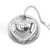 Colador de té de acero inoxidable, Filtro para hojas de té, Colador de té colgante, Forma irregular creativa, Colador de té con forma de árbol de Navidad