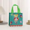 Bolsa Tote Estampada Parque de Diversões Bolsa Não Tecida Impermeável Bolsa para Levar Atacado Bolsa de Presente Infantil Embalagem de Shopping Desenho Animado