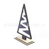 Árvore de Natal Decorações de Casa Ornamentos Criativos para Mesa Celebridade da Internet Pequena Decoração de Cena de Natal Ornamentos