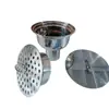 Dren de Piso Pulido Limpio de Acero Inoxidable 304/316 con Sello de Agua, a Prueba de Olores, a Prueba de Insectos, a Prueba de Desbordamiento, Dren de Piso para Tamaño de Tubería de PVC