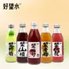 Hao Wang Shu Shu Espinheiro 300ml*6 Garrafas de Damasco, Ameixa, Limão, Flor de Pessegueiro Combinação de Cinco Sabores Suco de Fruta Bebida Gaseificada
