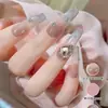 Accesorios para Uñas Maillard Apilados con Pedrería, Estilo Nuevo Otoño e Invierno, Pedrería de Forma Irregular, Pedrería Famosa en Internet para Uñas, Fabricante de Pedrería para Decoración de Uñas de Cristal