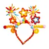 Tiara de Varinha Torcida DIY para Crianças, Presente Brilhante do Ano do Cavalo, Materiais para Adereços de Foto de Ano Novo, Pequenos Presentes de Ano Novo