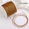 No. 72 Línea de Jade Cuerda Roja Tejido a Mano Nudo Chino Tejido Cuerda de Mano Wen Jugar Cuentas DIY Pulsera Collar Colgante Lanyard