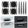 Pegatinas para Manijas de Puerta de Coche, Pegatinas para Tazón de Puerta, Tiras de Película Adhesiva Reflectante Universal Decorativa Resistente a Rayones, Protección de Pintura, Anticolisión