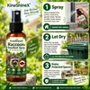 Spray Repelente de Mapaches KineShineX para Exteriores, Jardín, Alrededor de Contenedores de Basura, Spray Anti-Interferencia Ayuda a Reducir