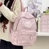 Mochila de Estudiante de Secundaria y Preparatoria Moderna para Niñas, Mochila Mini Fresca Ligera Casual Versátil para Mujeres, Mochila de Estudiante