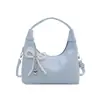 Bolso de Axila Brillante Estilo Coreano en Forma de Media Luna Bolso Pequeño de Mano Nuevo Estilo de Otoño Bolso Cruzado Fresco de Mano