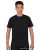 Camiseta publicitaria de manga corta blanca de algodón, cuello redondo, estampado en color liso, para hombre, directa de fábrica. Camiseta con estampado de figuras.