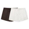 Aliexpress Venta al por mayor de comercio exterior Verano 2025 Nuevo Top de mujer con lazo Pantalones cortos de tirantes Traje casual de moda