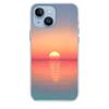 Adecuado para iPhone 17 Escenario de Atardecer Estilo Ins Carcasa de Teléfono de la Costa, Nueva Carcasa de Teléfono Transparente de Comercio Exterior