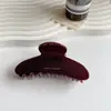 Presilha de Cabelo Oval Estilo Luxo Leve Coreano, Grampo de Cabelo de Acetato de Alta Qualidade, Presilha Grande de Tubarão, Acessório de Cabelo com Estampa de Leopardo para Mulheres