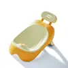 Estante de Baño para Niños con Sensor de Temperatura al por Mayor, Red para Baño de Bebé, Cama de Baño para Recién Nacidos, Cama de Baño Plegable para Bebé, Estante de Baño