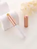 Nuevo Mini Pincel de Labios con Tapa Pincel para Labial Cabeza Redonda Mango Corto Pincel para Tinte de Labios Pincel Cosmético Portátil Pelo Suave con Corrector