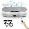 Máquina Quema Grasas de Pie para Personas Perezosas Uso en Casa Máquina Vibratoria de Cuerpo Completo Máquina Silenciosa Rítmica para Esculpir el Cuerpo Equipo de Fitness Unisex