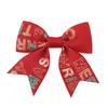 Acessórios de Cabelo Personalizados para Meninas de Natal Transfronteiriços Tecido Estampado Alce Acessórios de Festa Princesa Grampo de Cabelo Grampo de Cabelo 4791