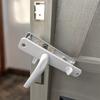 Fechadura Maçaneta Porta Plana Aço Plástico Fechadura Porta Banheiro Fechadura Porta Vaso Sanitário Branco Moda Antiga Varanda Maçaneta Porta Aço Plástico