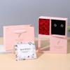 Caja de Empaque de Joyería de Alta Gama, Caja para Pulsera, Caja para Collar, Caja de Regalo de Rosa, Caja para Anillo de Flor Eterna, Almacenamiento de Joyería