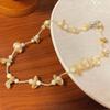 Pulsera de Caracola de Concha Natural Diseño de Nicho Plegable Artesanía de Fritillary Moda Étnica Pulsera Marina Pulsera