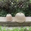 Pantalla de bambú tejida estilo Zen, hecha a mano, para uso doméstico, estilo chino vintage, rústica, decorativa, adecuada para comedores y bares