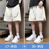 Pantalones Cortos de Seda de Hielo Americanos NASA para Niños Verano Tendencia Marca Delgados 2025 Nuevos Deportivos Baloncesto Casuales