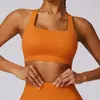 Top de Yoga Cloud-Sense Justo Sutiã Esportivo à Prova de Choque Alta Intensidade Pilates Corrida Roupa Fitness ao Ar Livre para Mulheres 8047
