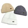 Gorro de lana de punto Maillard para otoño e invierno, color liso, estilo coreano, cálido, Baotou
