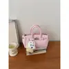 Bolsa de Mão Elegante de Alta Qualidade com Fivela de Trava, Bolsa Transversal Versátil de Moda de Luxo Leve, Bolsa Transversal de Ombro Único de Nicho da Moda Transfronteiriça