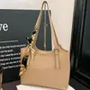 Bolso Tote Transfronterizo Simple Textura Retro Bolso de Gran Capacidad para Mujer Versátil Moda Casual Trabajo Viaje Bolso de Hombro