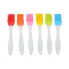 Pincel Pequeno de Silicone Resistente a Altas Temperaturas para Óleo para Assar, Grelhar, Fritar na Frigideira, Cozinha Doméstica, Assar Bolos, Pequeno Pincel que Não Solta Cerdas, Forno