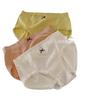 Paquete de 6 Pantalones Hidratantes de Graphene Color Rosa Crema 1.0 Cómodos de Cintura Media Transpirables en Cadera Triángulo Sin Marcas Ropa Interior para Mujer