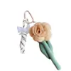 HHD3437A03 Cuerda 03 Flor de Mori Jardín Trasero Xiaoqing Llavero de Coche Nuevo Colgante para Bolso Cadena para Teléfono Móvil