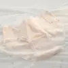 Calcinha feminina em jacquard com laço vazado, antibacteriana 10A, entrepernas alongada, cintura média de alta qualidade, modelagem justa ao quadril, ideal para adolescentes, estilo colegial.