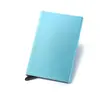 Caja de Tarjetas de Crédito Automática Pop-Up de Aluminio, Impermeable, RFID, Antimanética, Antirrobo, Personalizada de Fábrica, Portatarjetas Ultradelgado de Aleación de Aluminio