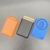 Adecuado para Billetera Magnética Samsung Tarjetero Magnético Apple Magsafe Neutral Cuero Fuerte Tarjetero Magnético