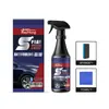Set de Aerosol de Recubrimiento para Coche Rayhong Recubrimiento de Pintura para Coche Anti-Suciedad Protector Brillo de Espejo Agente de Recubrimiento Renovador