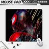 Alfombrilla de ratón Spider-Man para juegos de animación de dibujos animados, alfombrilla de teclado para deportes electrónicos con bordes gruesos y bloqueo para escritorio de computadora