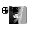 Adequado para Xiaomi POCO X8 Power: Protetor de tela de vidro fosco, anti-peep, de alta definição com película de lente transparente serigrafada