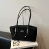 Bolsa Tote Estampa de Leopardo Grande Capacidade Moda Feminina Versátil Ombro Axila Bolsa de Mão Retro Casual Comércio Exterior Transfronteiriço