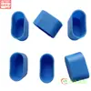 Pupitre Escolar Pupitre de Aula y Silla Almohadilla para Pies Tapón Interior Goma Clase de Entrenamiento Estudiante Cubierta de Plástico Azul para Pata de Escritorio 20