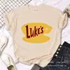 Camisetas de Gilmore Girls para Mujer Gráfico de Manga Harajuku Camiseta Chica
