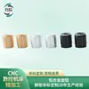 Fabricantes de origen producen perilla de aleación de aluminio 17*17 perilla de tres colores tapa de perilla potenciómetro interruptor de volumen perilla